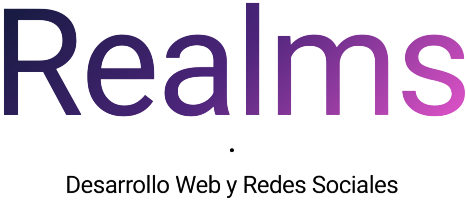 Logo Realms - Desarrollo Web y Redes Sociales